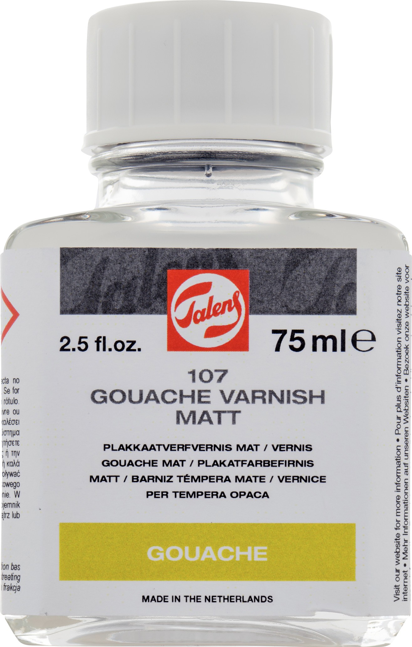 Talens Gouache Varnish Mat 107 75 ml Mat Vernik