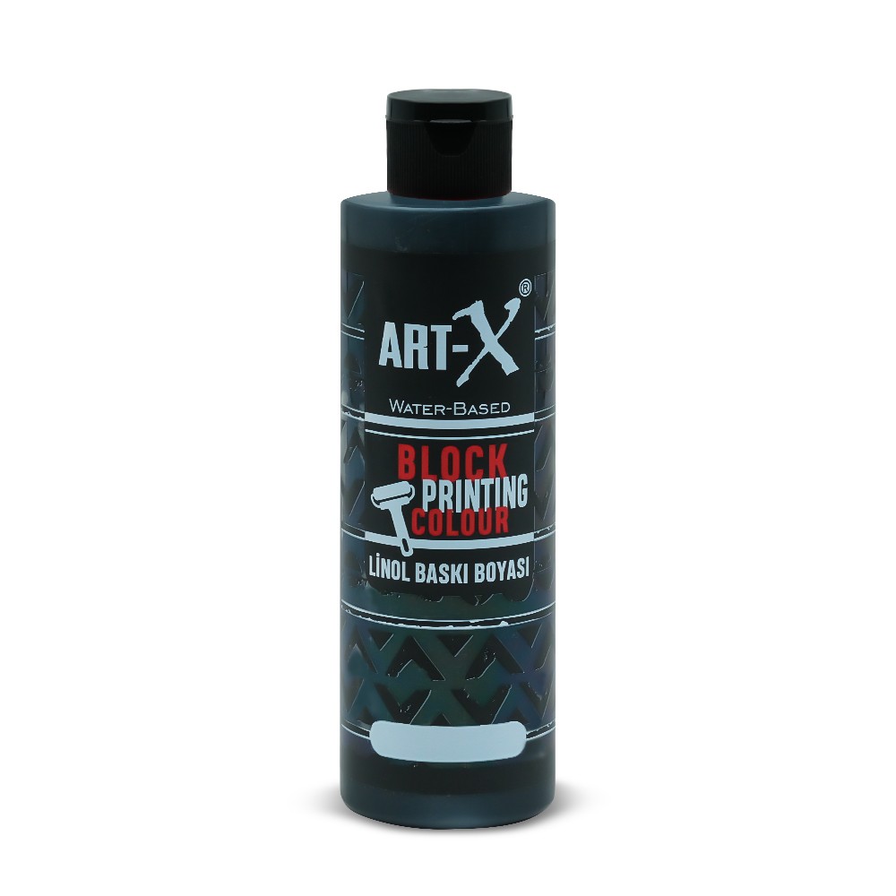 Art x Su Bazlı Linol Baskı Boyası Siyah 240 ml