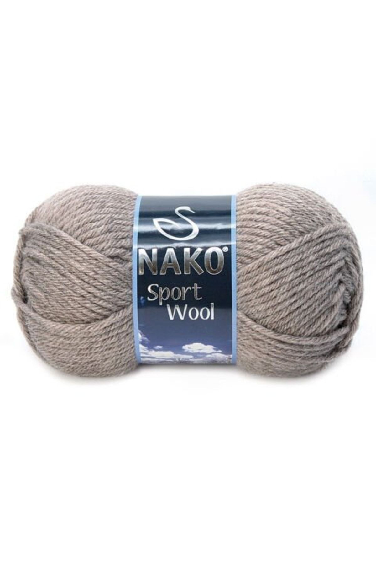 Sport Wool 23294 5 Pieces Scarf Beanie Poncho Cardigan Threads Beige Melange