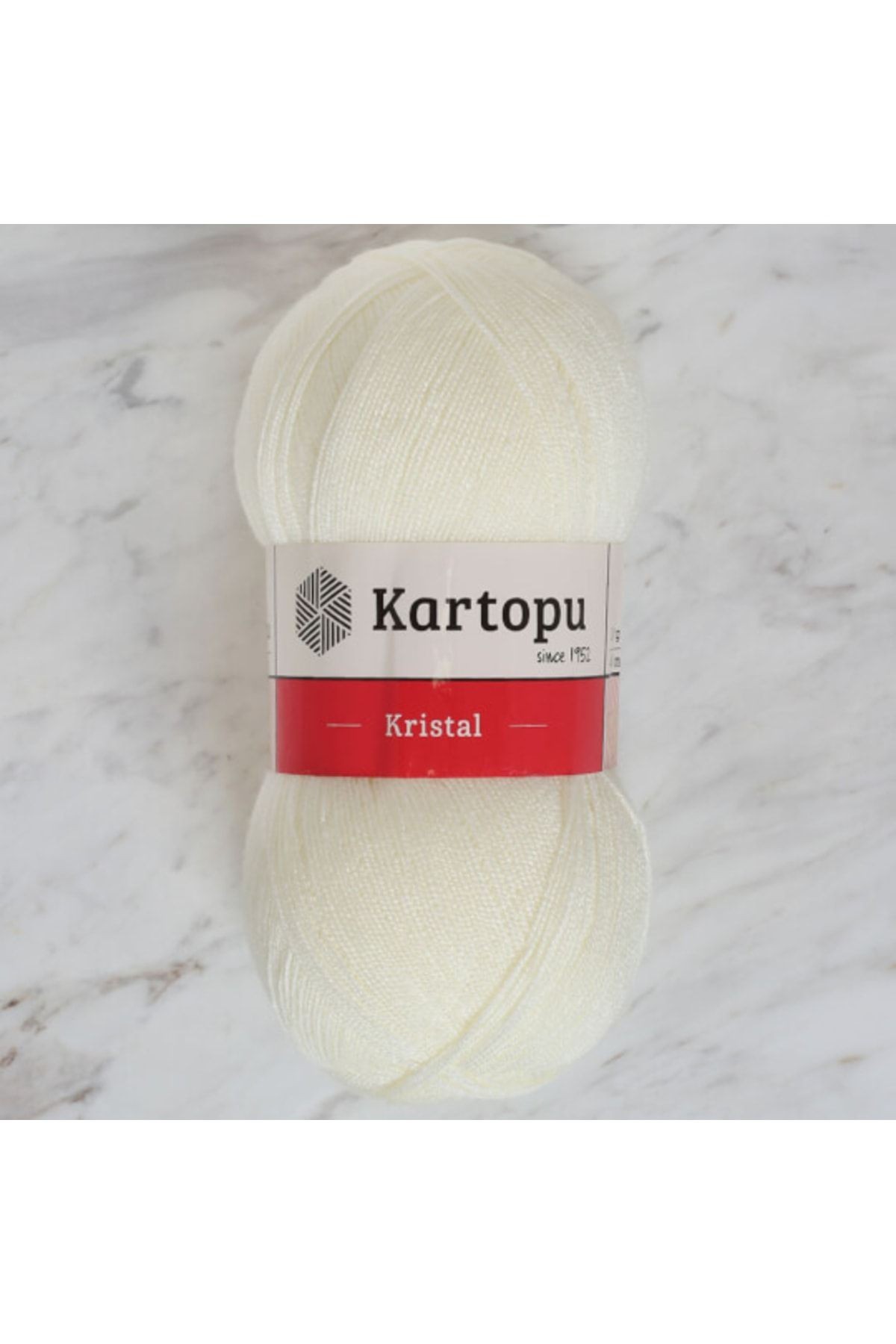 Crystal K025 5 Pieces Fiber Floss Hand Knitting Yarn Cream