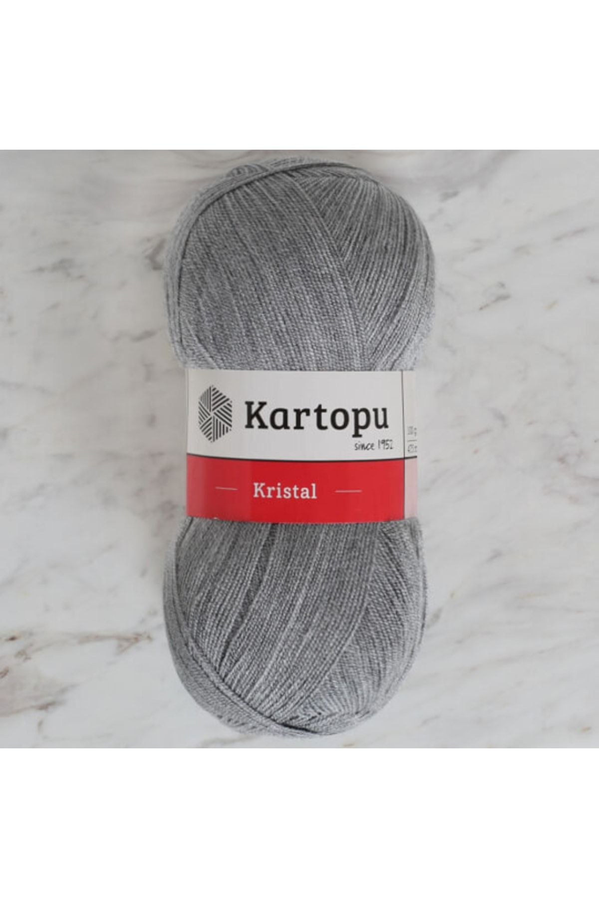 Crystal K1001 5 Pieces Fiber Floss Hand Knitting Yarn Gray