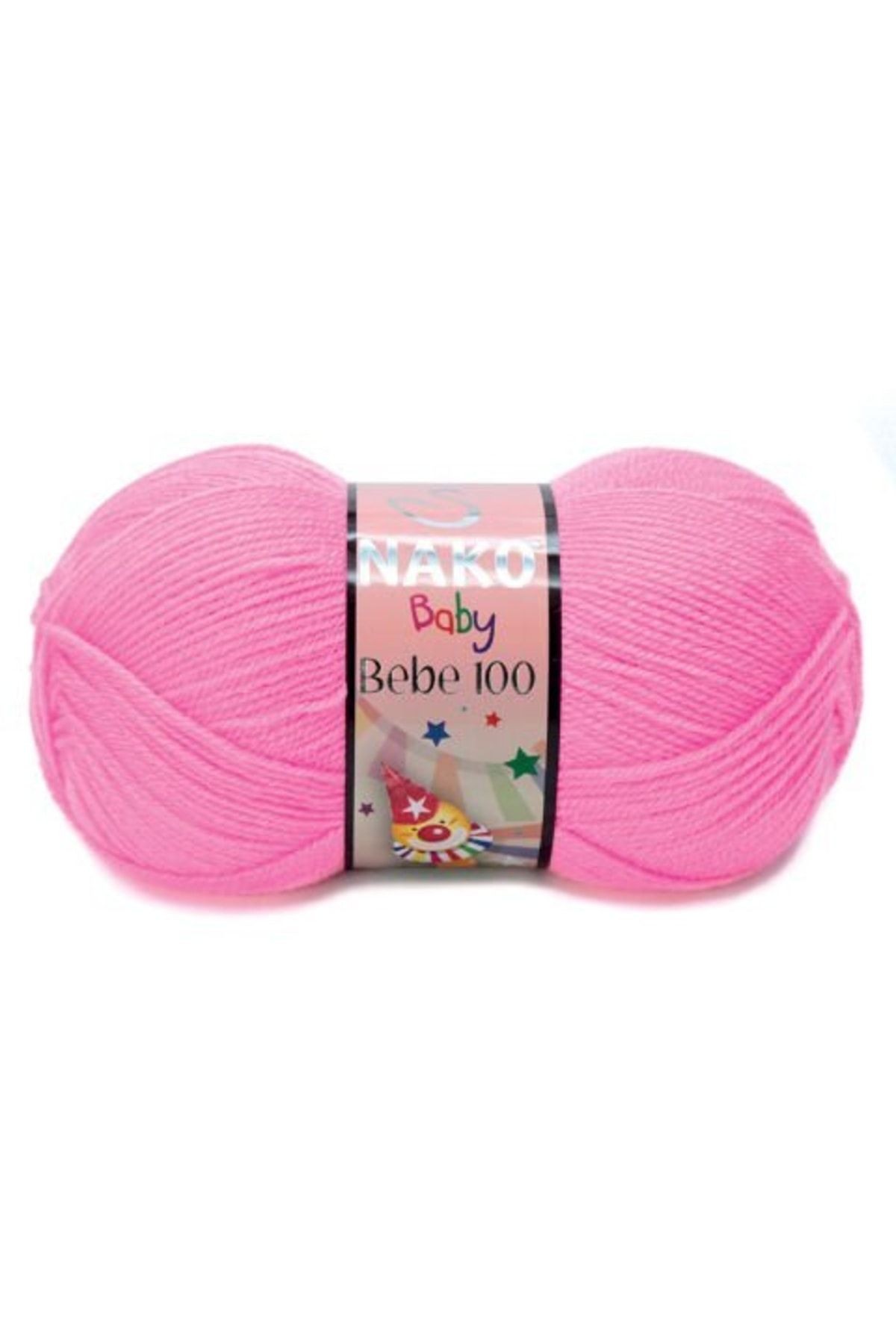 Bebe 100 11158 5 Adet Bebe Ipliği Neon Pembe