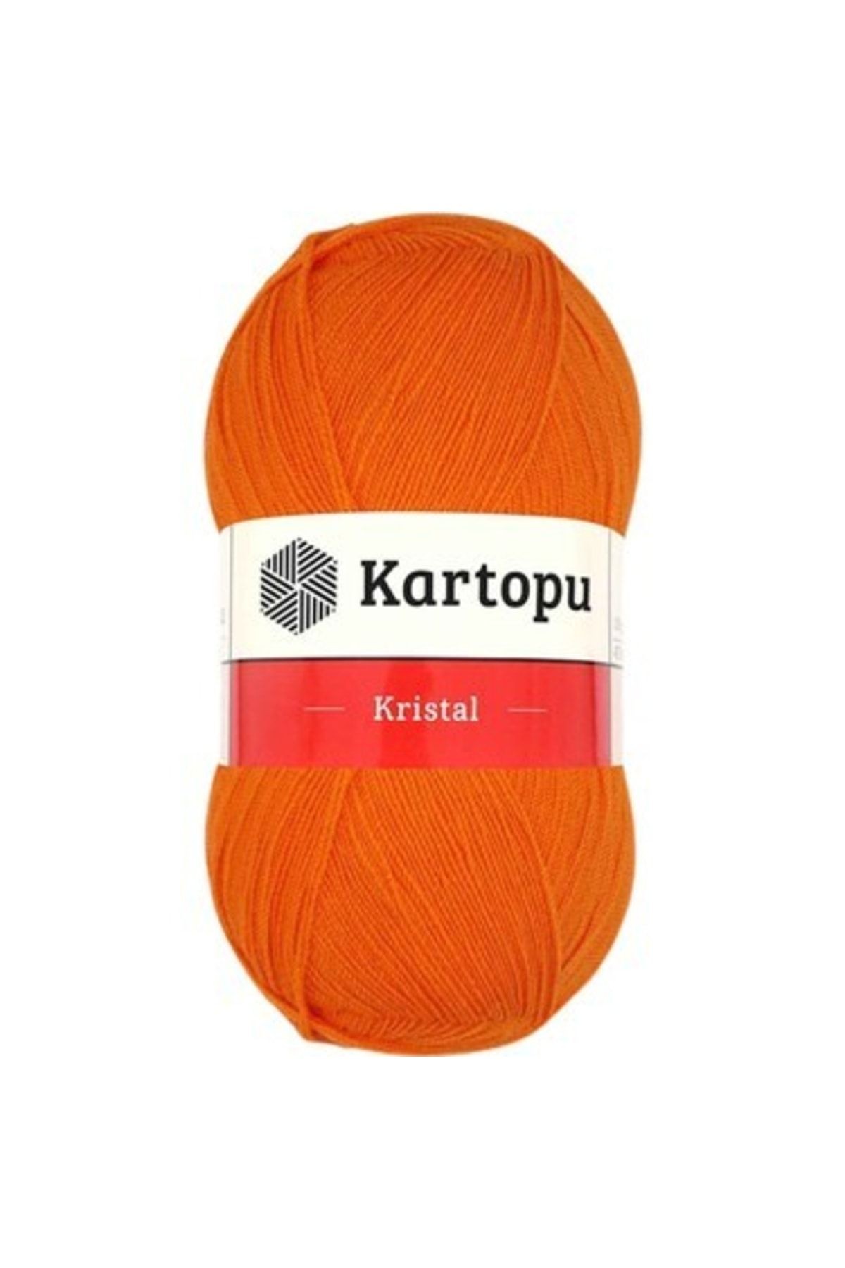 Crystal K210 5 Pieces Fiber Floss Hand Knitting Yarn Orange