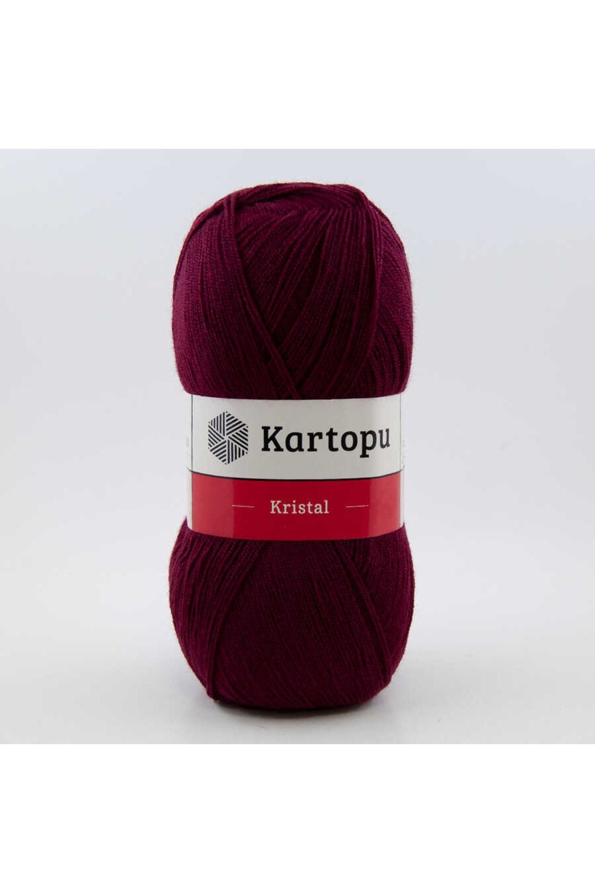 Crystal K110 5 Pieces Fiber Floss Hand Knitting Yarn Claret Red