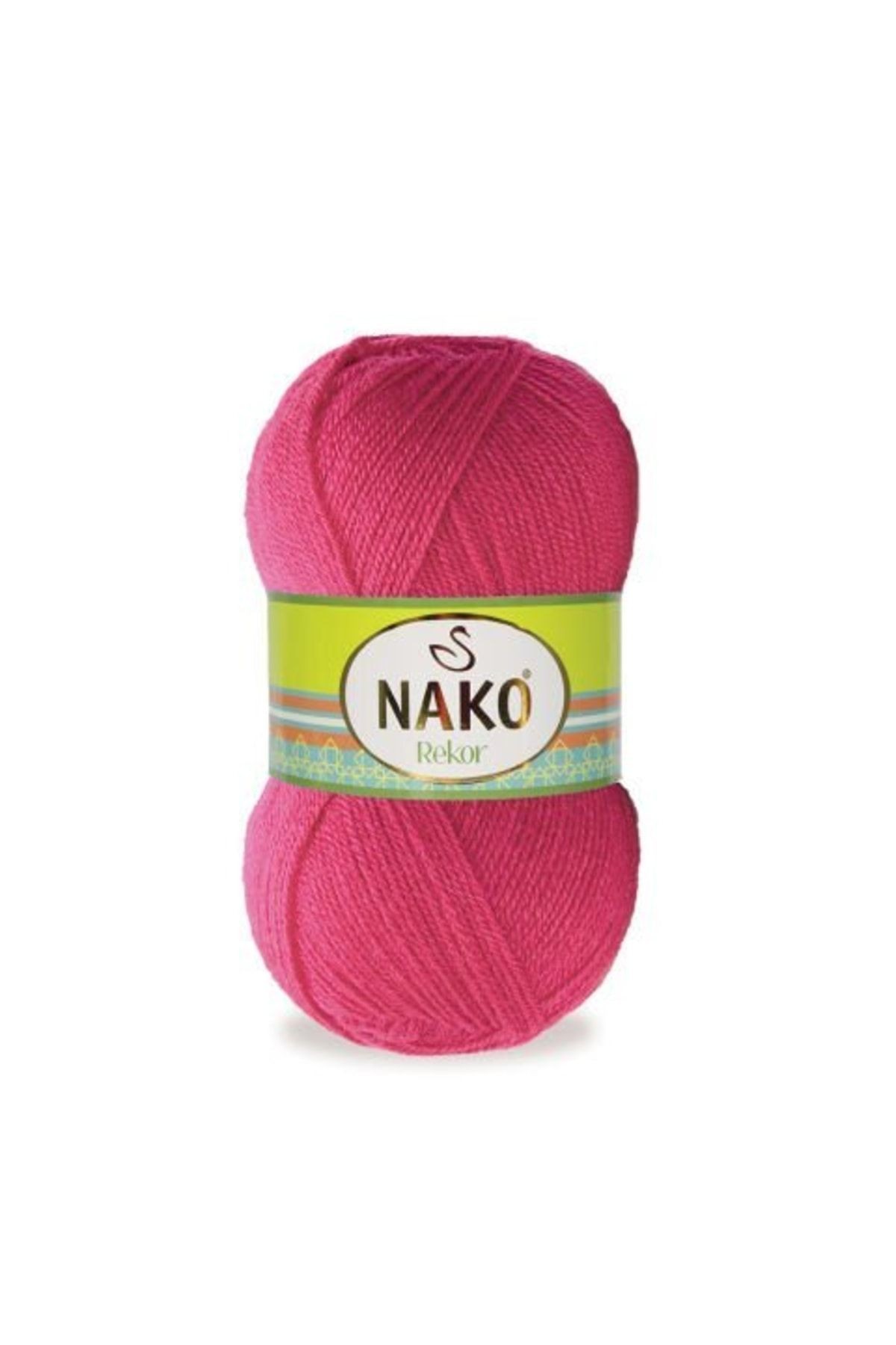 Rekor 10116 5 Pieces of Hand Knitting Yarn Geranium Flower