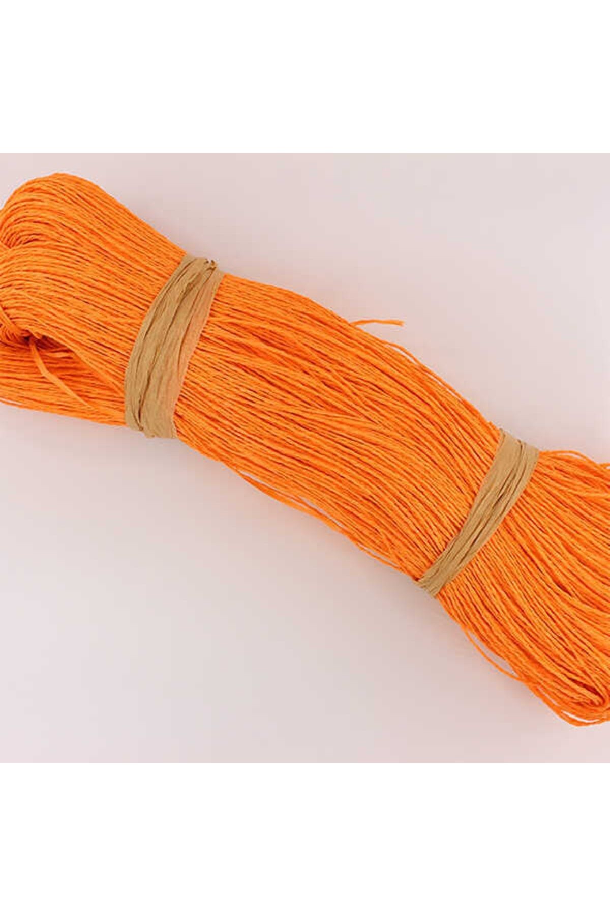 Paper Thread (450-500GR.) No:22-a.orange ''3 Pieces''