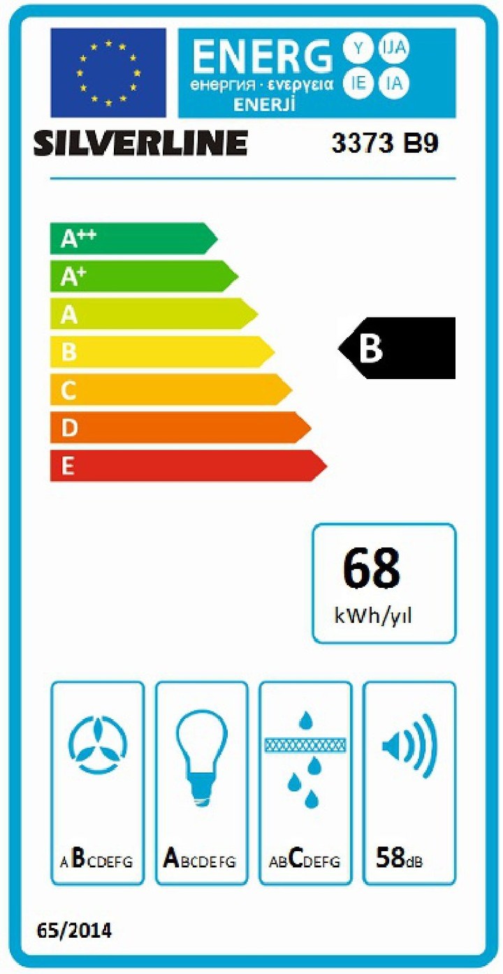 Silverline Misto 3373 Duvar Tipi 90 CM Davlumbaz