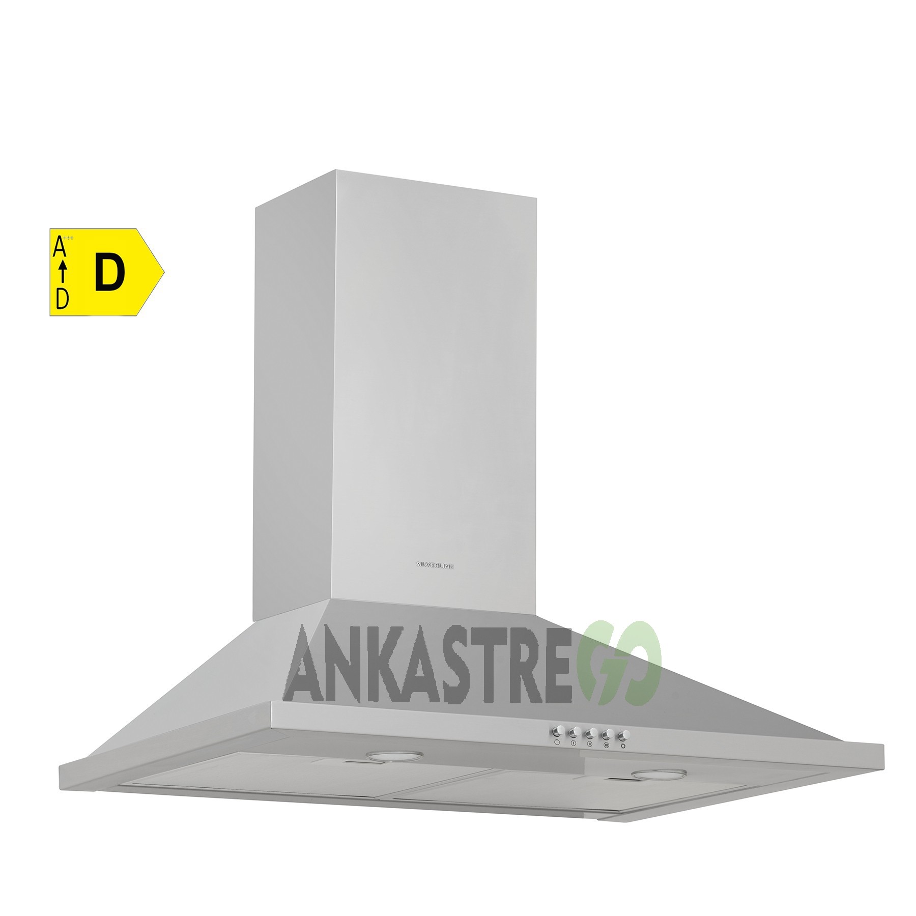 Silverline BO6501X01 - 2240 Conic 60 Inox Ankastre Set