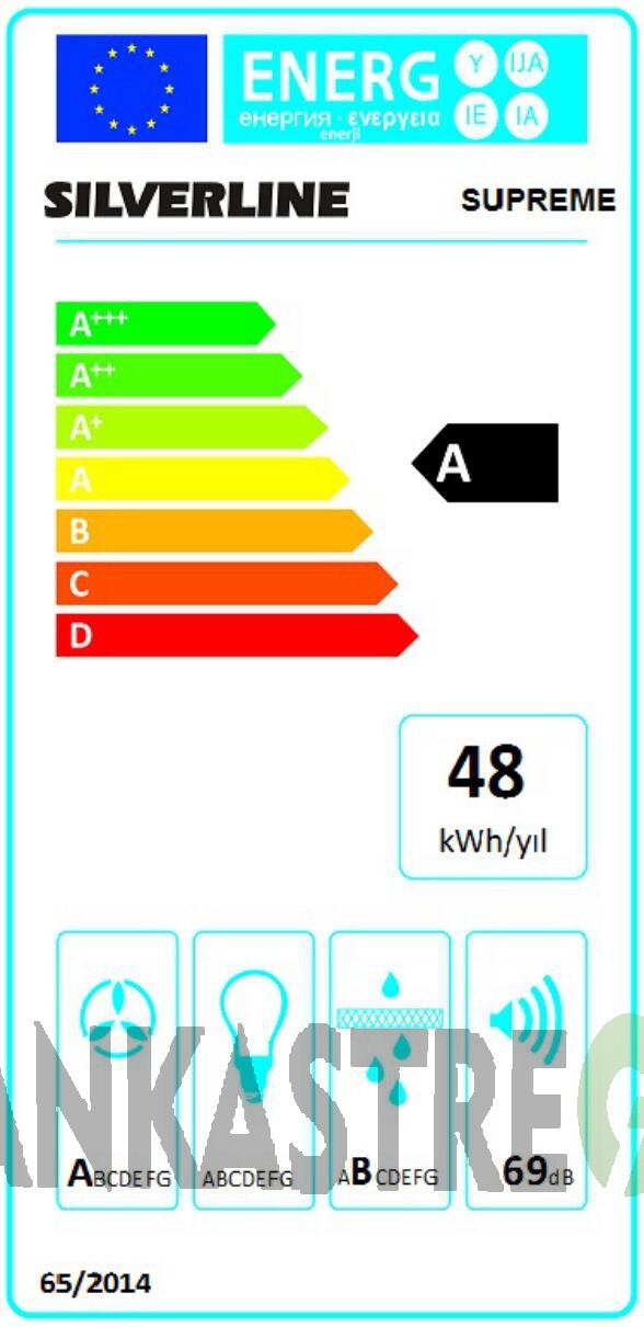 Silverline Supreme 85 CM Tezgahtan Çekişli Ankastre Ocak