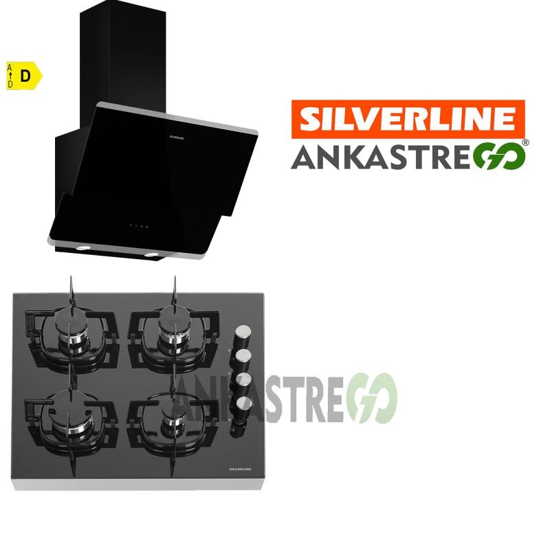 Silverline FS5425B01 - 3490 Oslo Siyah 2’li Set