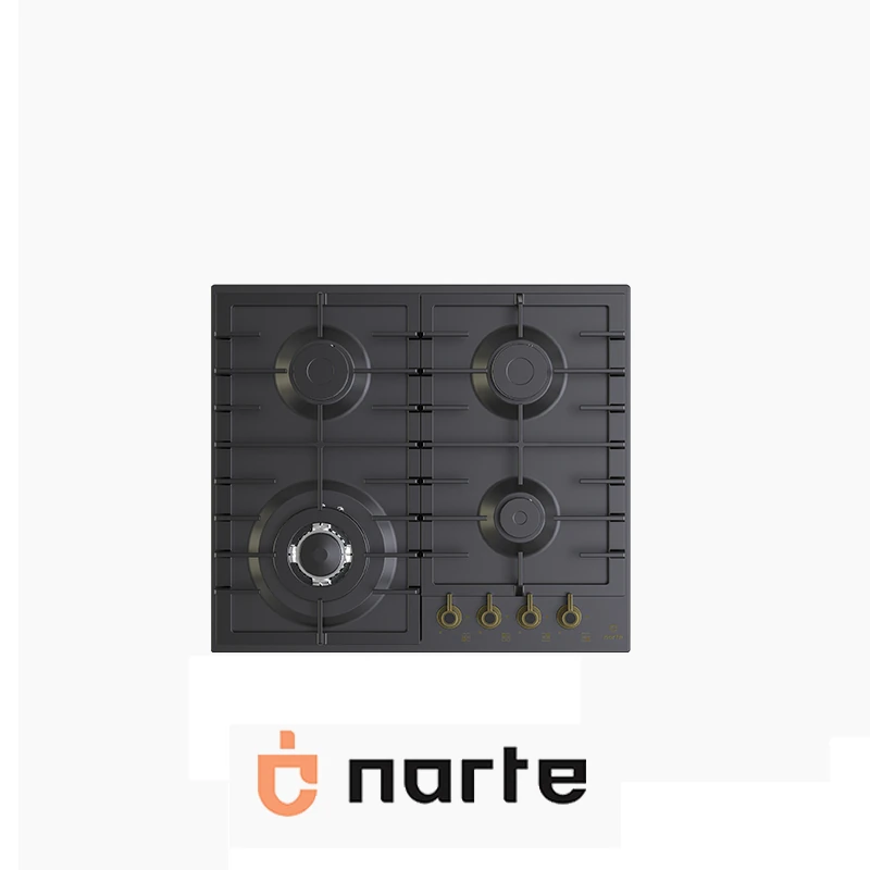 NARTE CR50060B RUSTİK SİYAH ANKASTRE OCAK