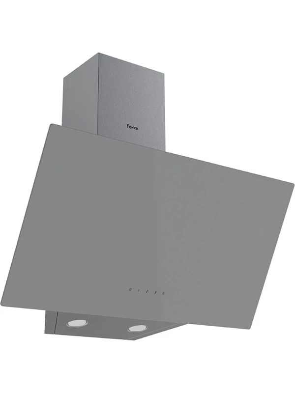 Flowart QBL63CPR-SS208-D079 7 Prog. Dijital Turbo Ankastre Set - Gri