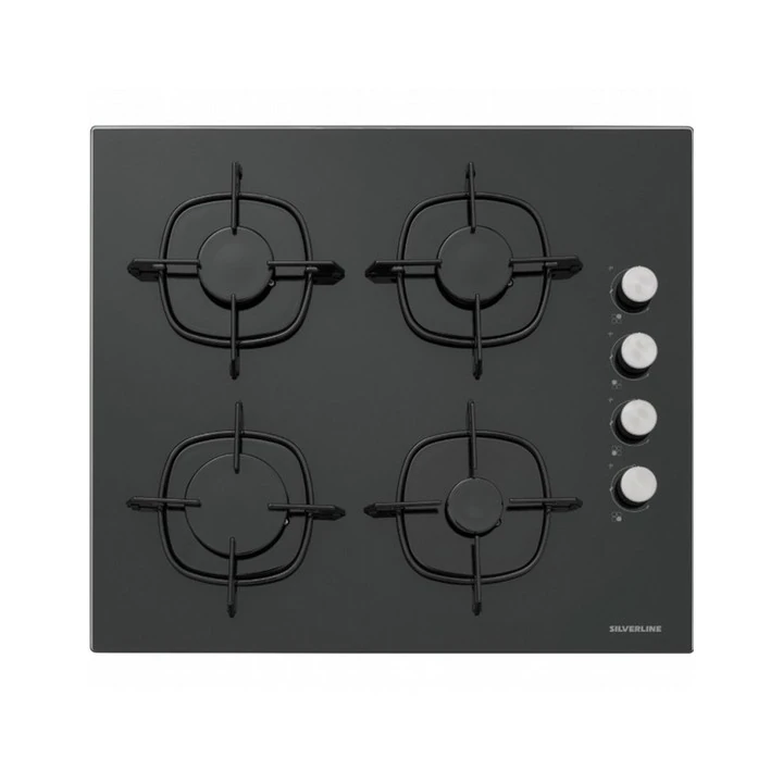 Silverline CS5335B02 60 CM Ankastre Ocak Siyah