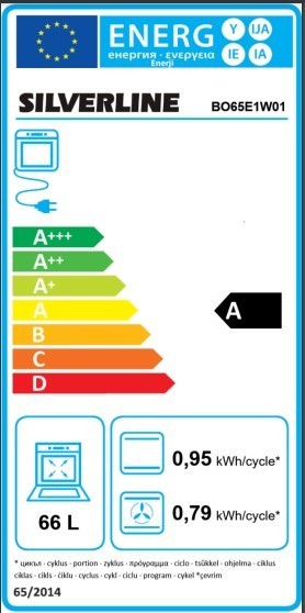 Silverline BO65E1W01-CS5349W01-3481 Flam BeyazCam Ankastre Set