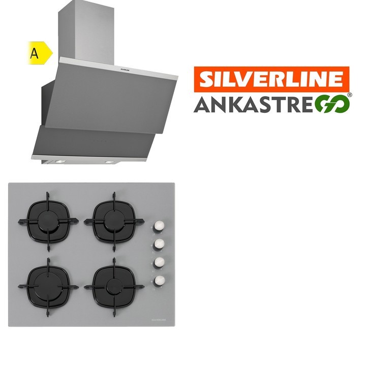 Silverline CS5335S01 - 3420 Classy 60 Gri Cam Ankastre Set