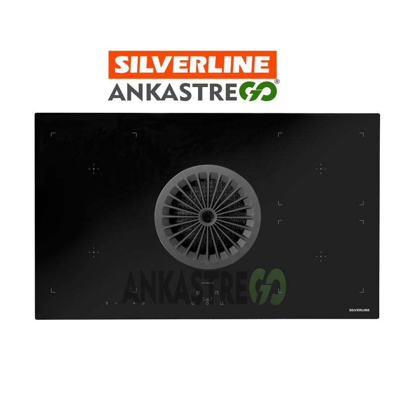 Silverline Supreme 85 CM Tezgahtan Çekişli Ankastre Ocak