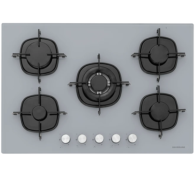 Silverline CS5365S01 75 CM Ankastre Ocak Gri