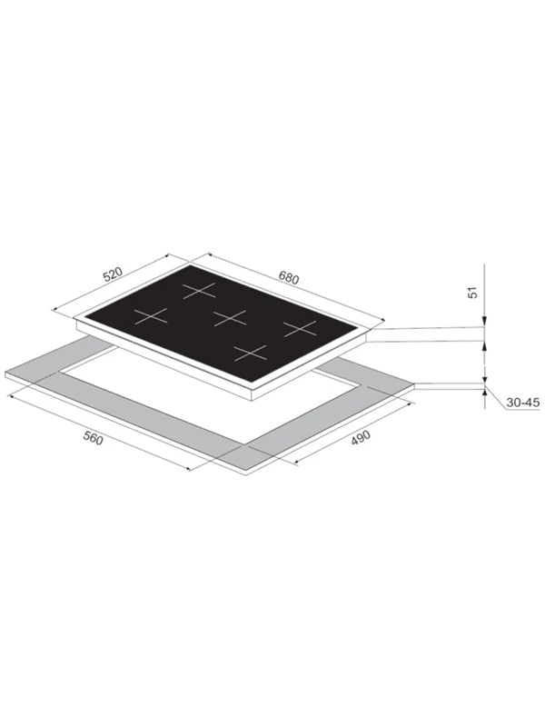 6 Yıl Garantili Ankastre Set ( OV401B - CG20070B - H10060BX )