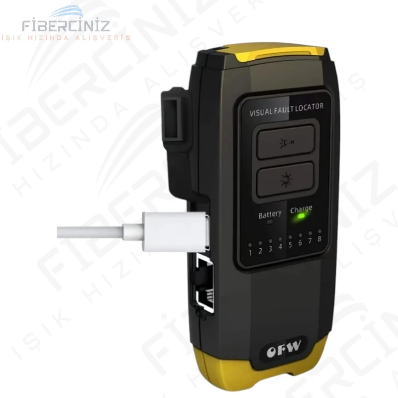 Ofw 30Mw Şarjlı Ve Cat6 Testerli Görsel Işık Kalemi