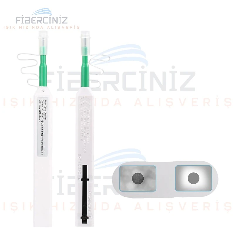 Fiberoptik Uç Temizleme Kalemi (SC/FC/ST 2,5Mm)