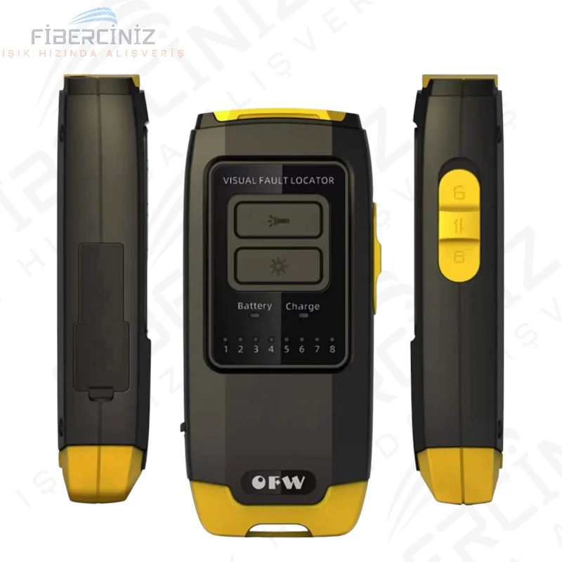 Ofw 30Mw Şarjlı Ve Cat6 Testerli Görsel Işık Kalemi