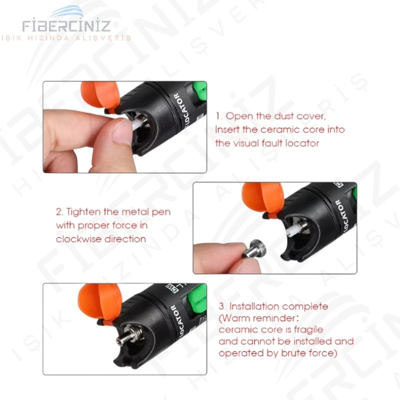 Powermetre Ve Işık Kaynagı Uyumlu İç Seramık