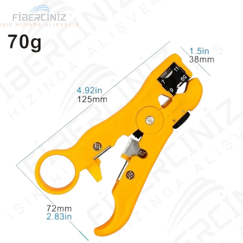 RG59-RG6-RG11 Kablo Soyma Aparatı