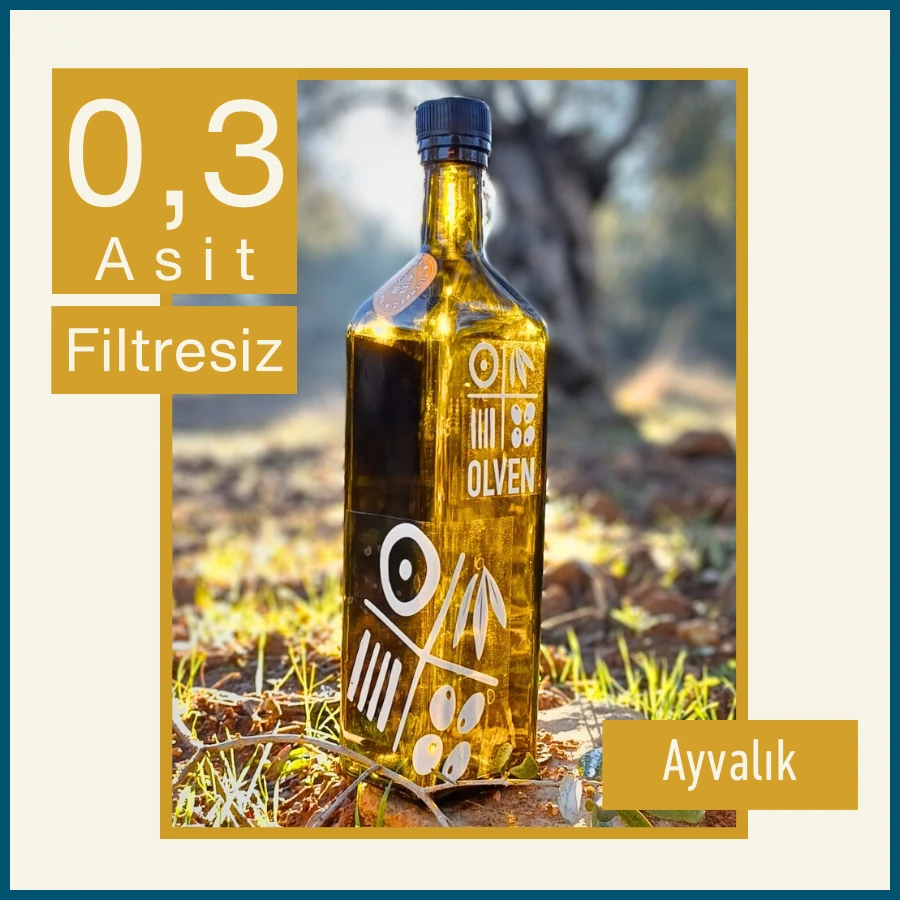 Ayvalık 0.3 Asit Naturel Sızma Zeytinyağı 1LT