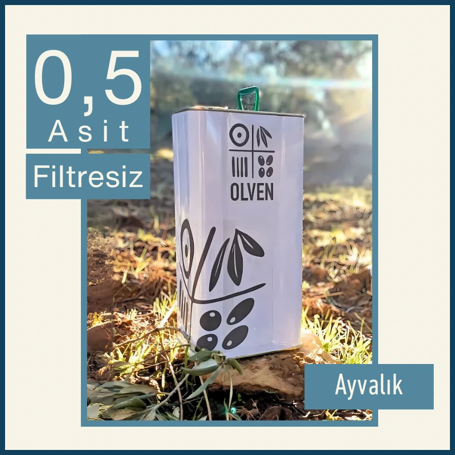 Ayvalık 0.5 Asit Naturel Sızma Zeytinyağı 5LT