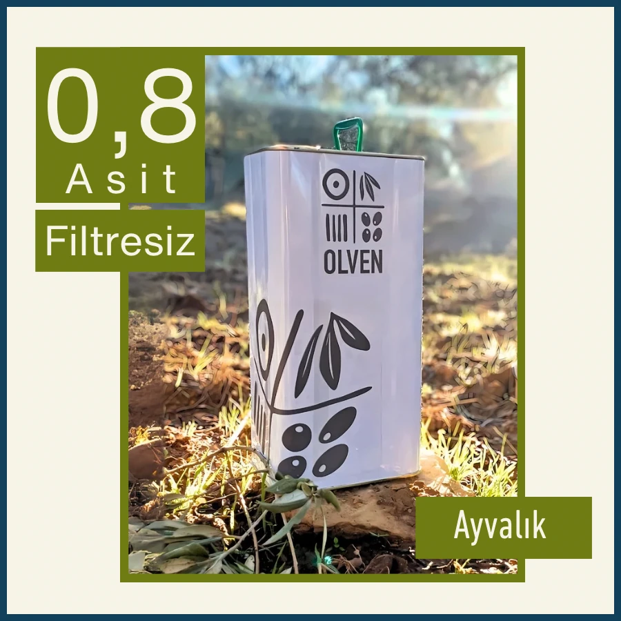 Ayvalık 0.8 Asit Naturel Sızma Zeytinyağı 5LT
