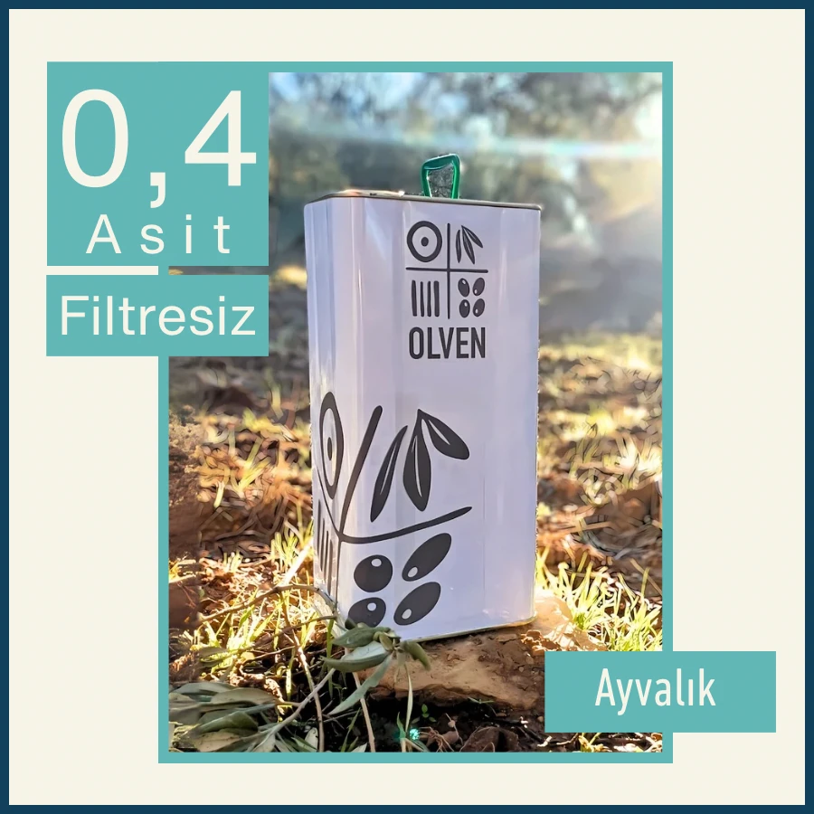 Ayvalık 0.4 Asit Naturel Sızma Zeytinyağı 5LT