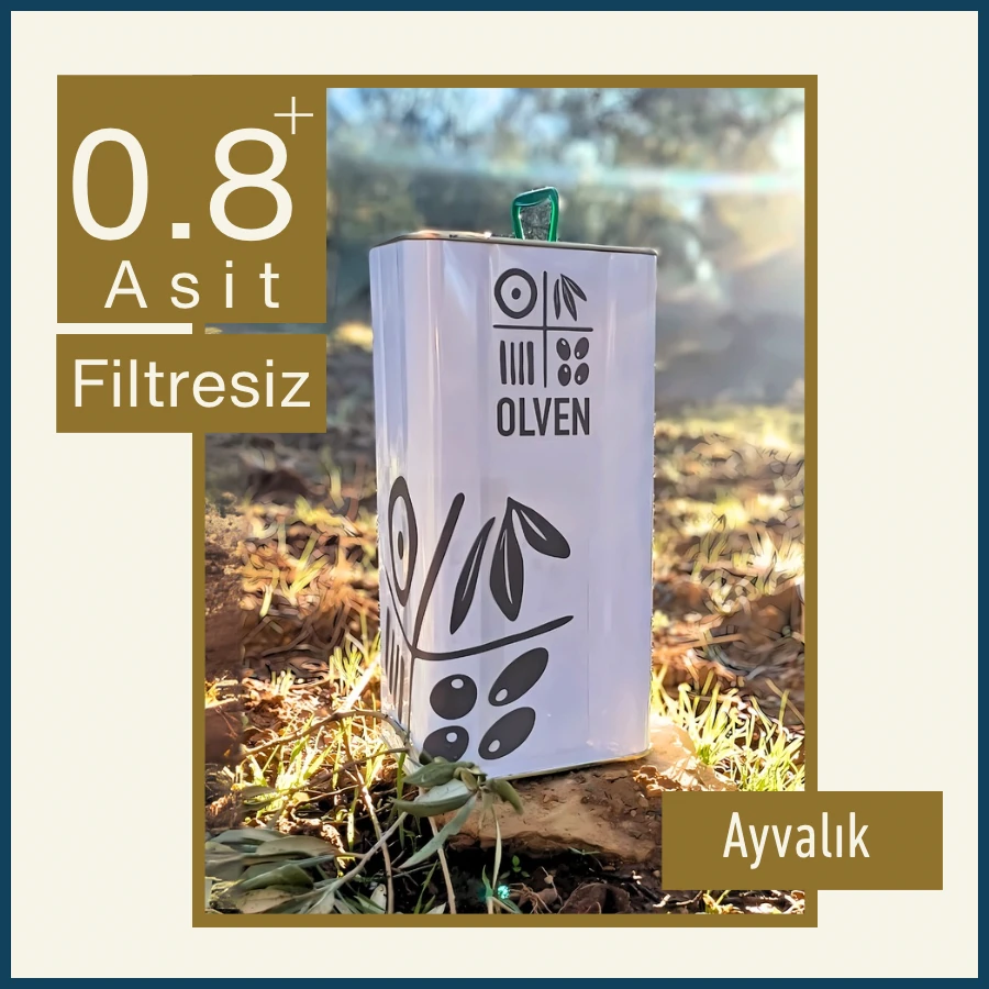 Ayvalık +0.8 Asit Naturel Birinci Zeytinyağı 5LT
