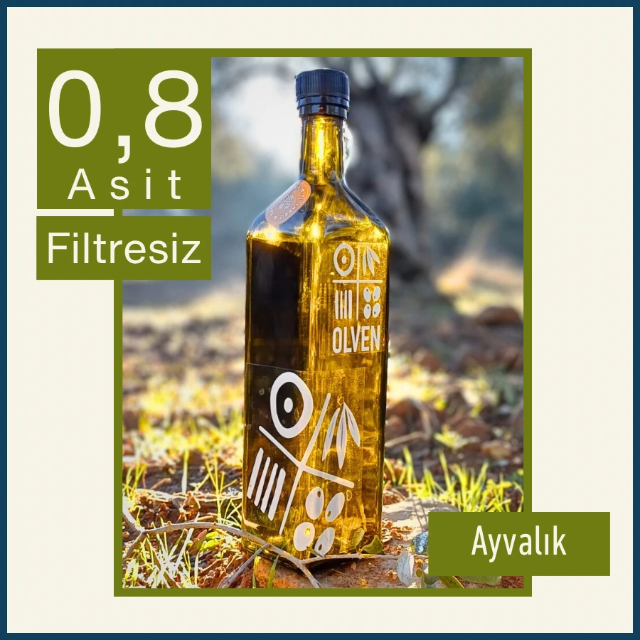 Ayvalık 0.8 Asit Naturel Sızma Zeytinyağı 1LT