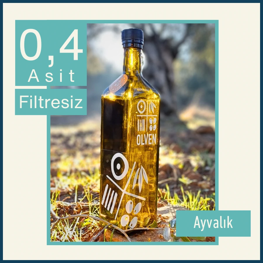 Ayvalık 0.4 Asit Naturel Sızma Zeytinyağı 1LT