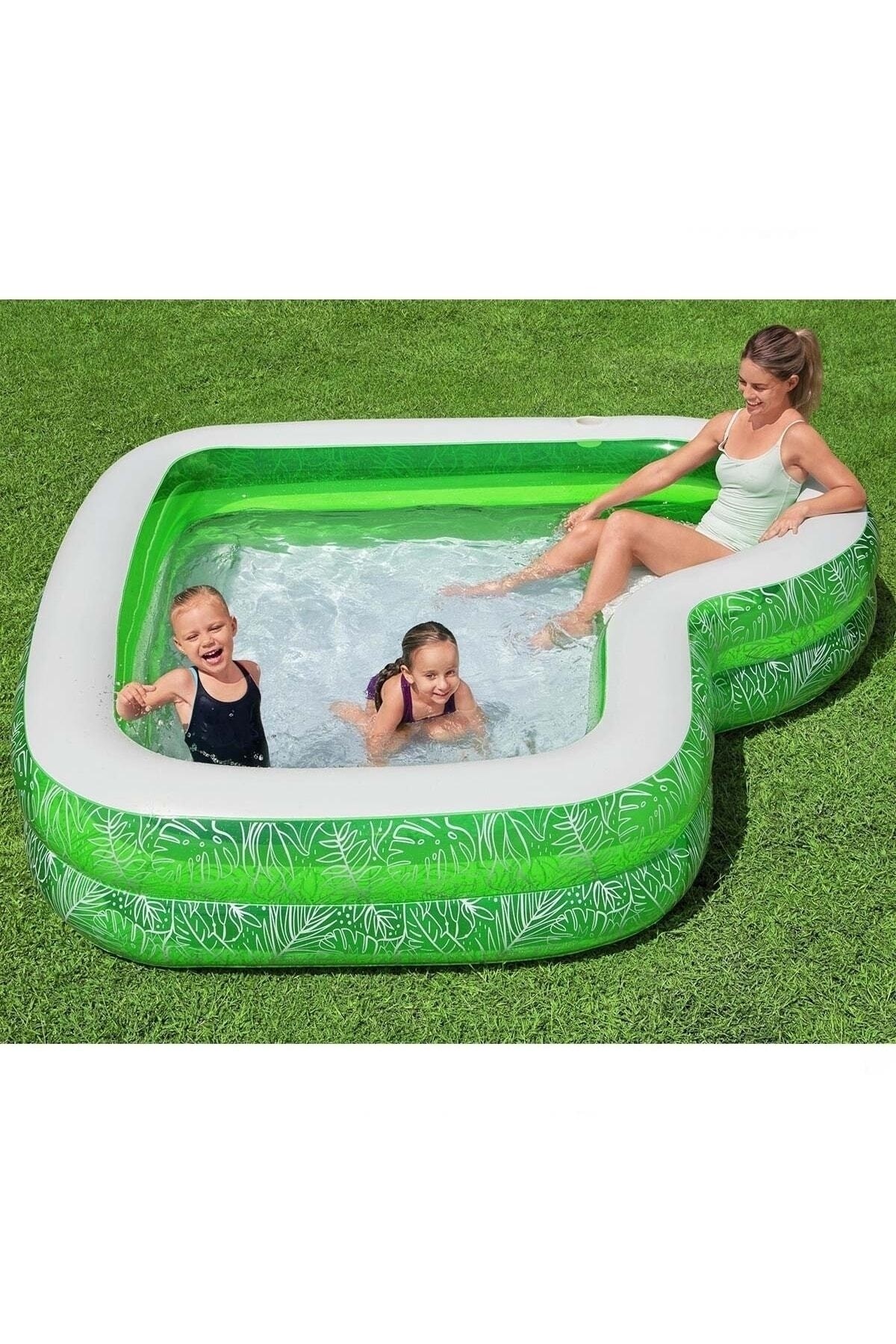 Visco Bestway Shaped Inflatable Family Pool 54336