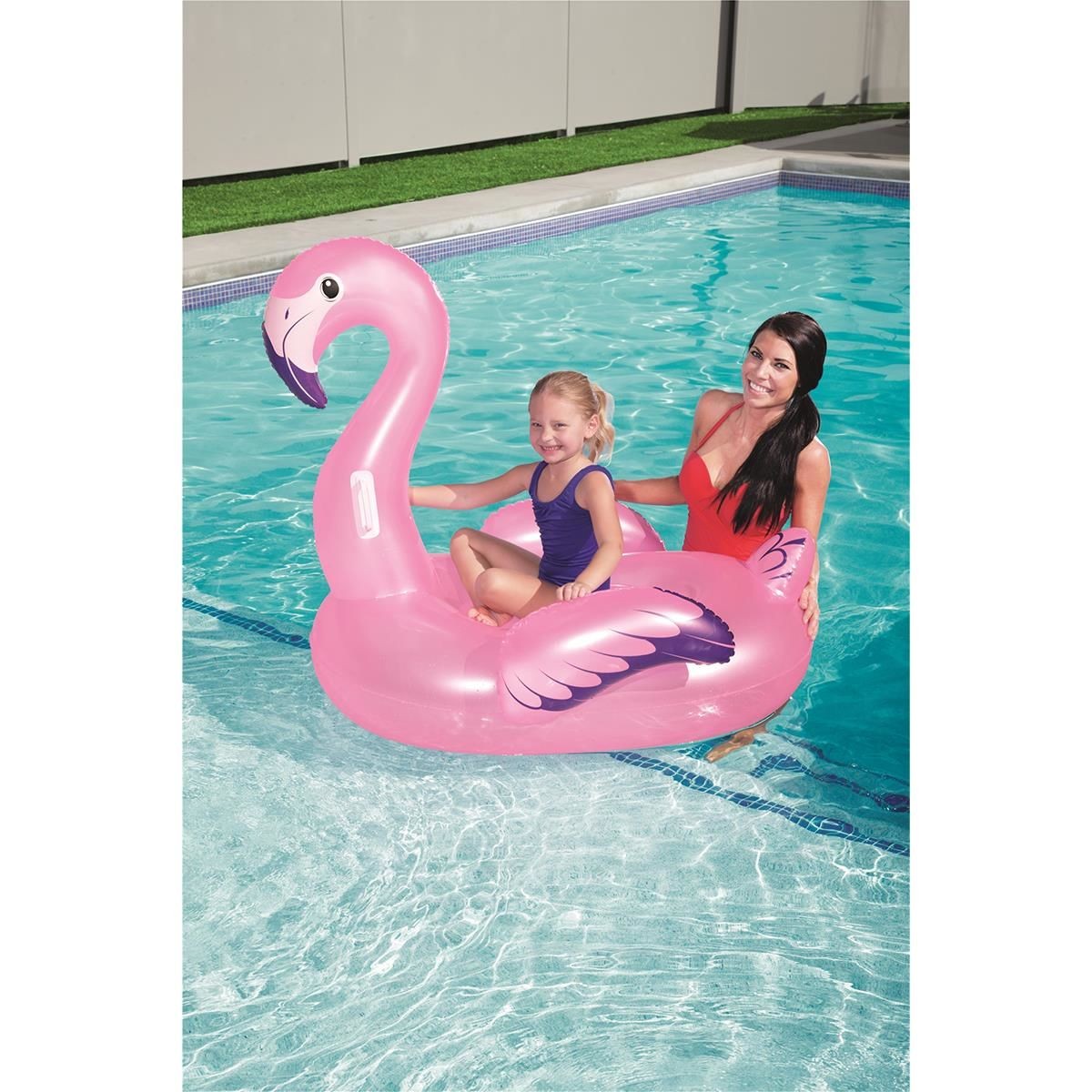 KZL-BW41122 RIDING FLAMINGO 127X127CM WITH HANDLE 8