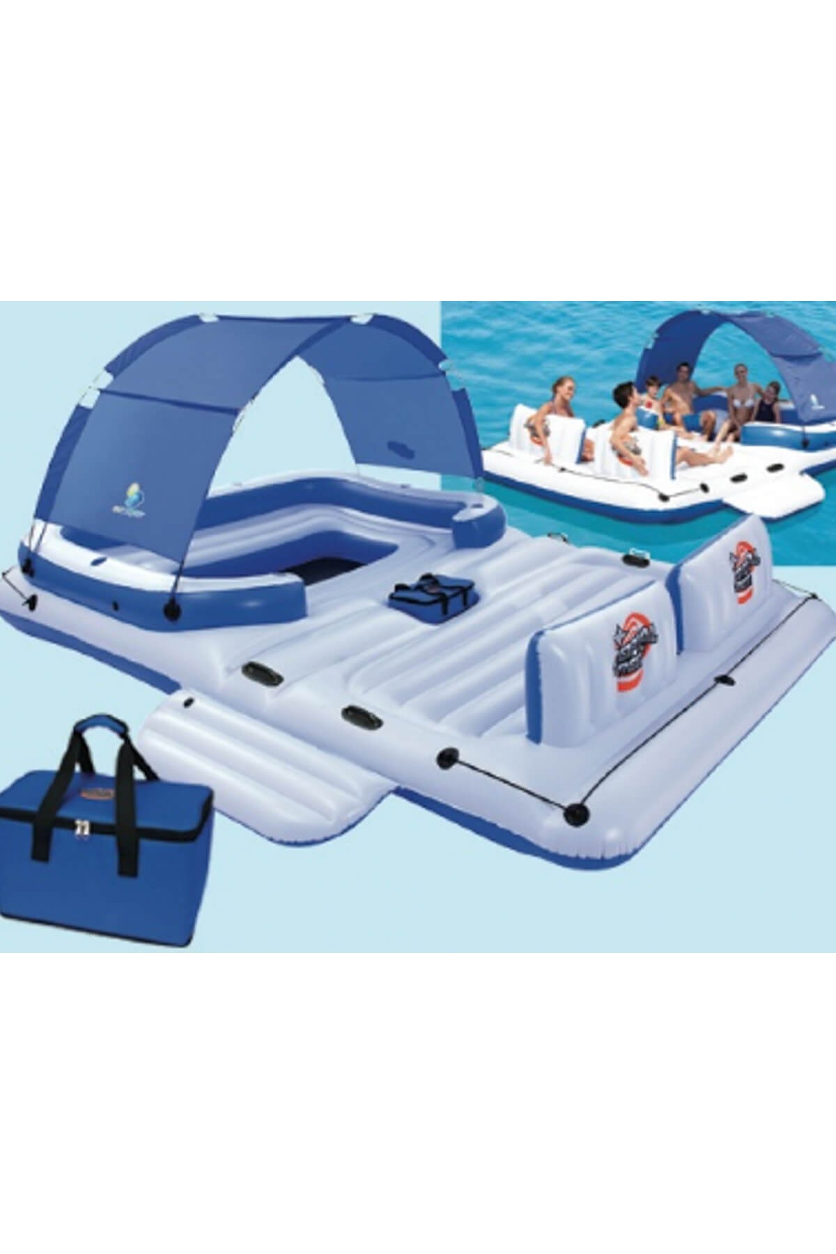 Sea Bed Luxury Sea Boat Floating Island Shaped 43105