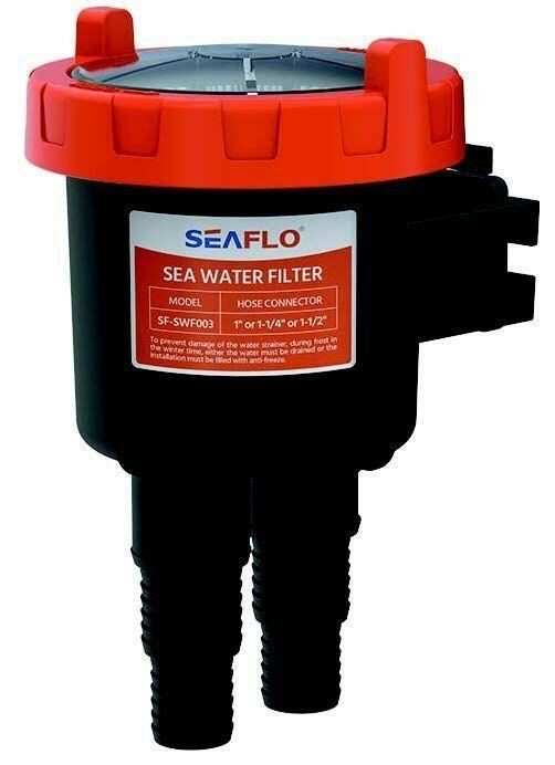 Seaflo Plastic Seawater Filter 25-32-38 Mm