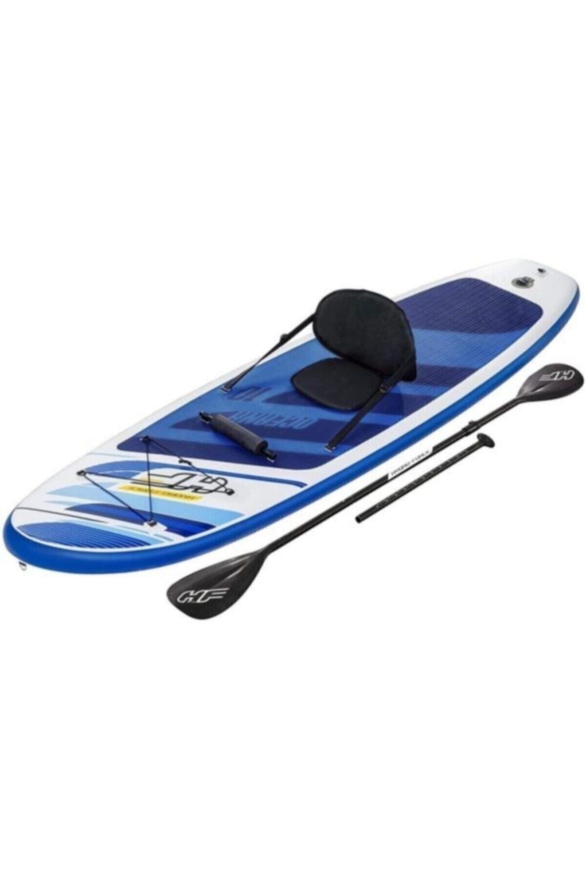 Bestway 65350 Oceana Inflatable Kayak Surfboard-Bag Set Including Paddle and Pump 305x84x12