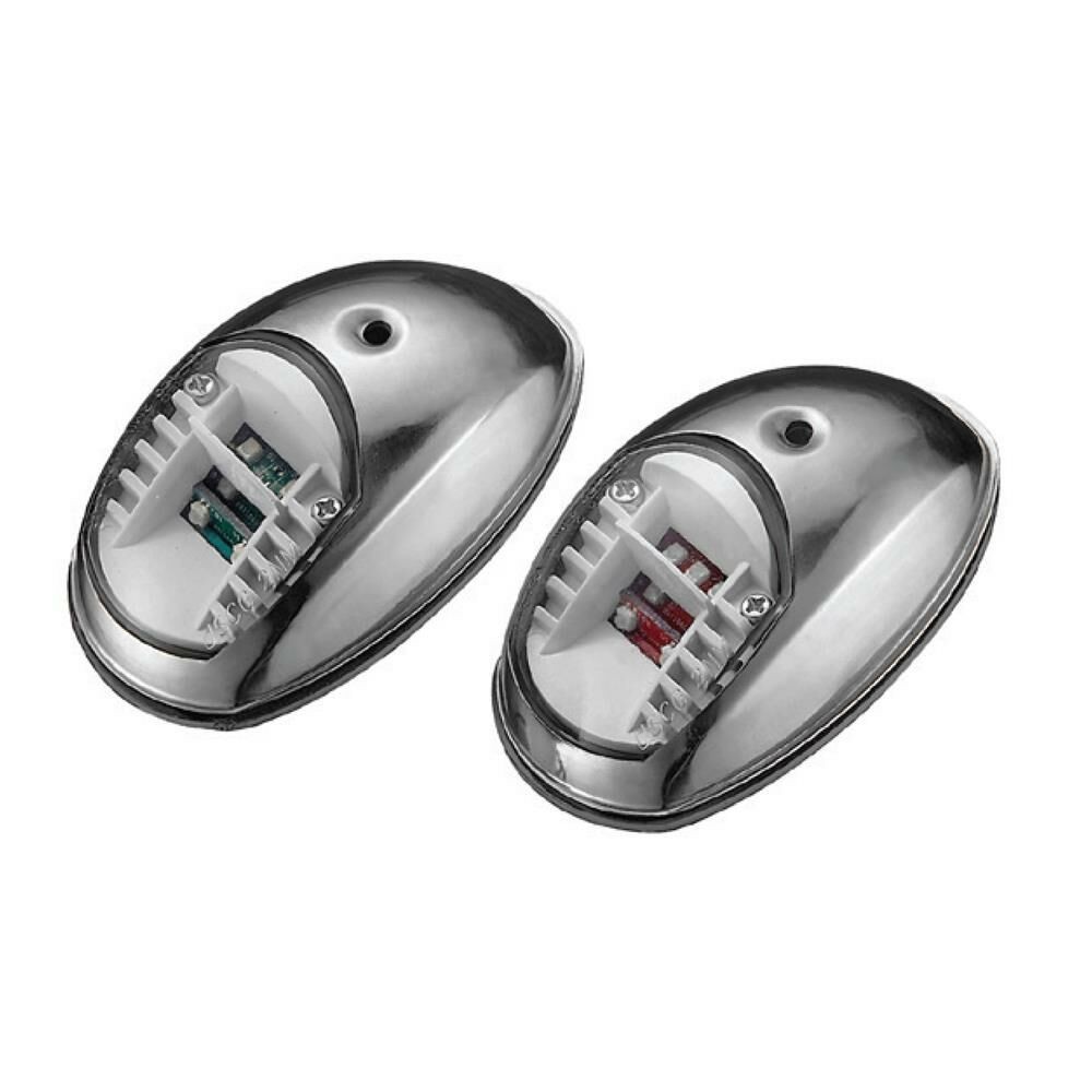 Easterner Navigation Light 12 V Chrome 316 Set Led