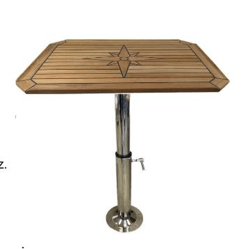 Masa Ve Koltuk Ayağı 3 Kademeli Krom 33-78 Cm