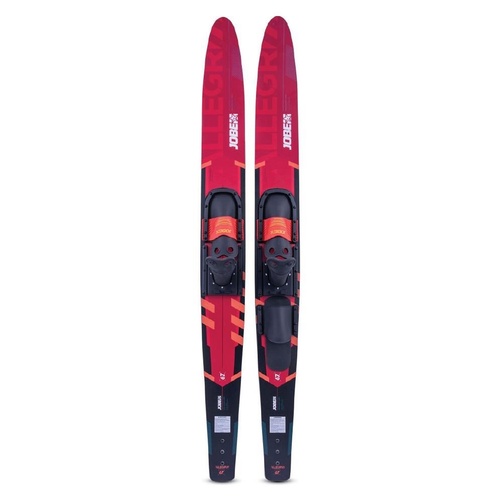 Jobe Allegre Red Water Ski Set 170 Cm Foot: 36-47