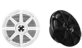 Boss Speaker 200 Watt Mr62B 165 Mm Black