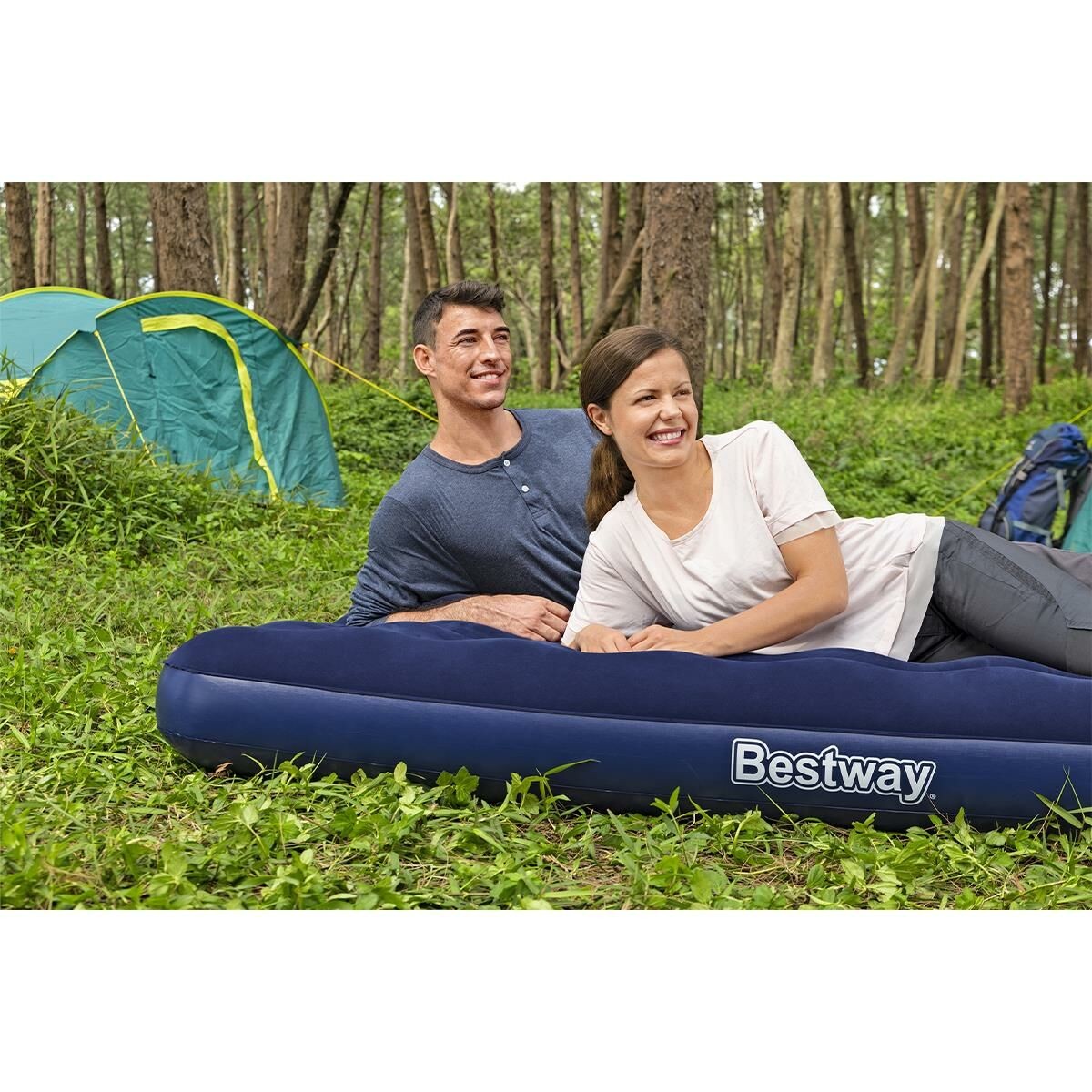 KZL-BW67003 CAMPING BED FLOCK 2PERSON 203X152CM 3