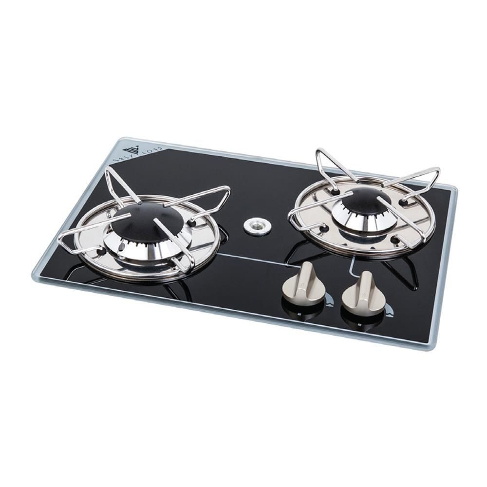 Double Glass Recessed Stove for Navy Load Boats and Caravans - NL20001