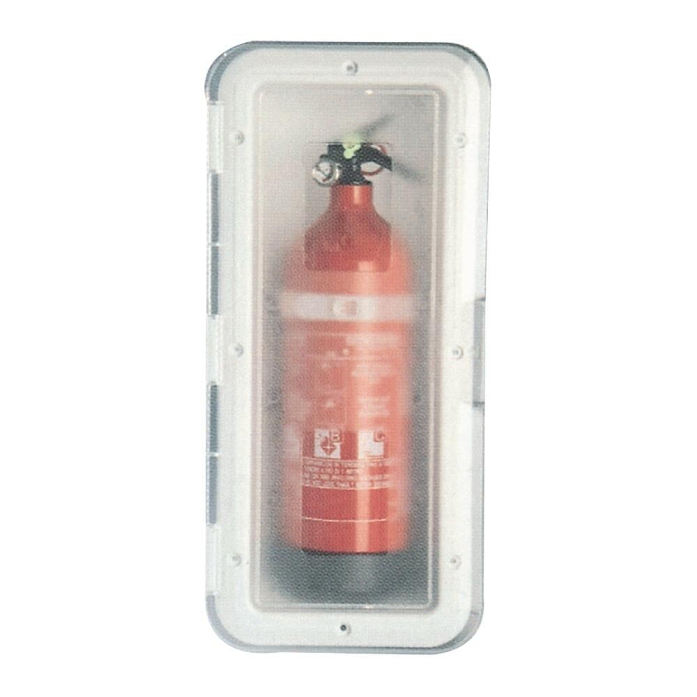 Nuova Rade Fire Extinguisher Box Transparent For 2Kg Tube