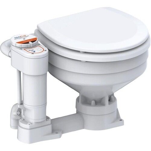 Seaflo Elektrikli Tuvalet Yandan Motorlu Küçük Taş