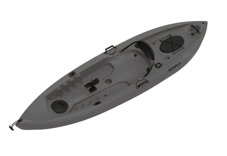 Seaflo SF-1007 Single Person Fishing Canoe Gray