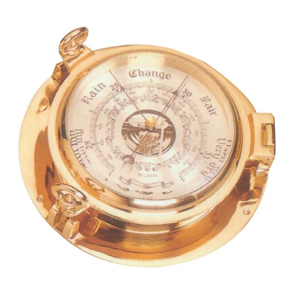 Palace Barometer Ck044M Yellow Diameter: 18 Cm