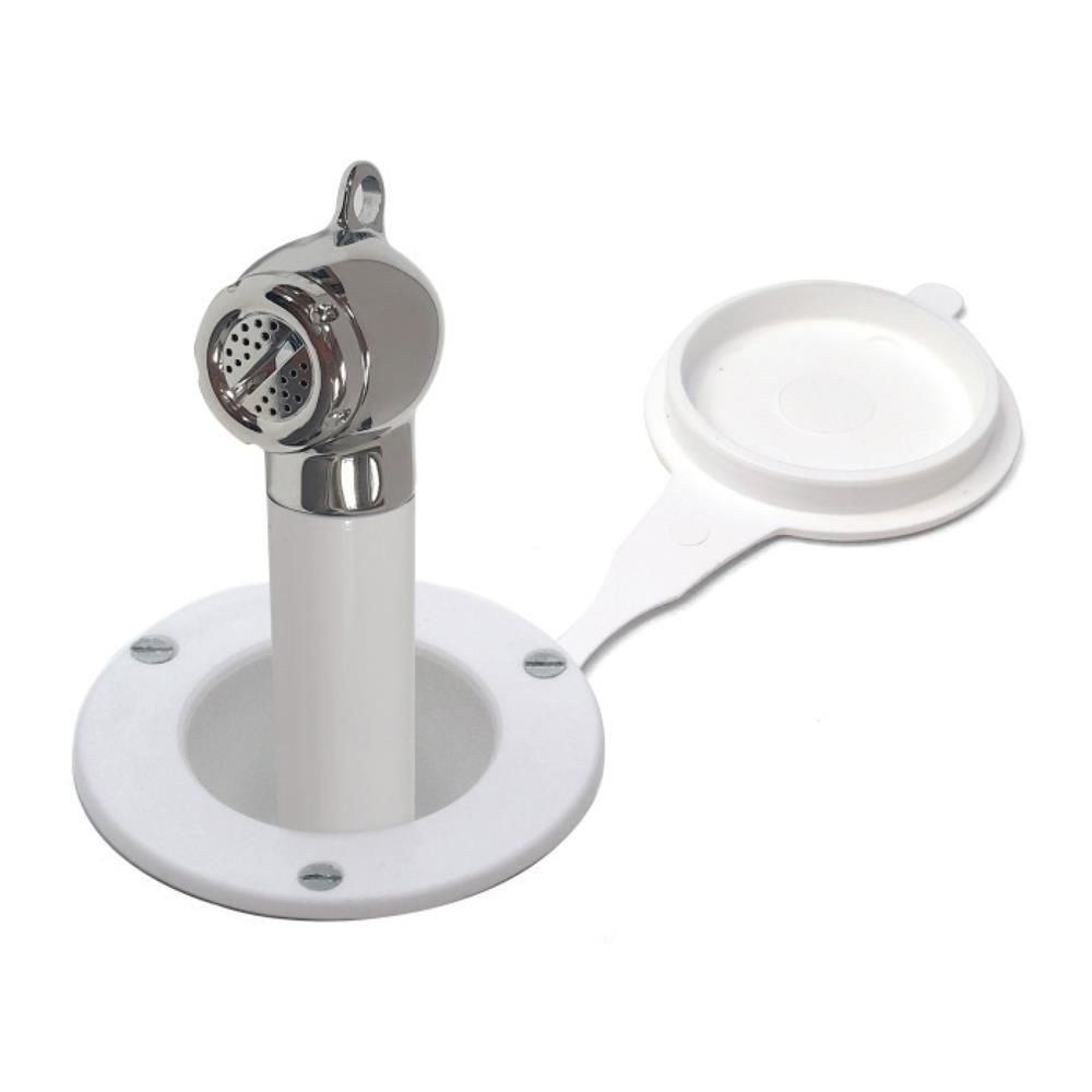 Barka Concealed Shower with Hose White Dr1513